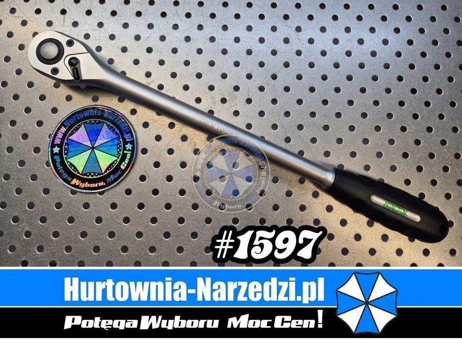 Grzechotka długa 410mm 1/2'' 36T Cr-V HONITON długa grzechotka 1/2"