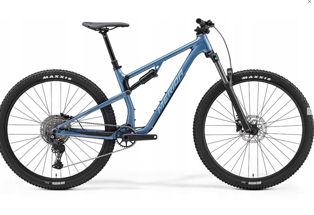 Rower Górski Trail Full Merida ONE-TWENTY 300 S(16) SILK STEEL BLUE