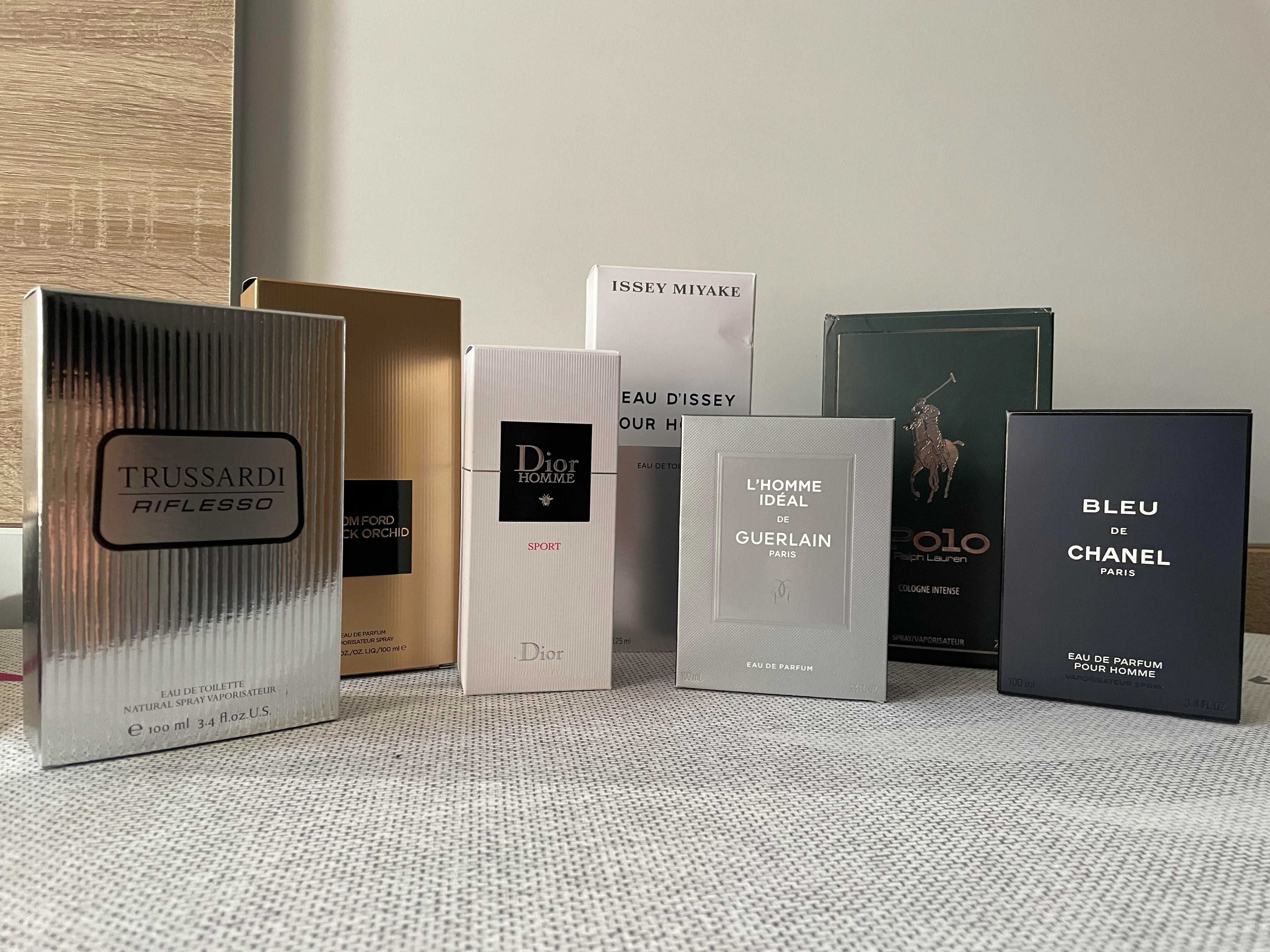 Perfumy z kolekcji (Trussardi, Dior, Tom Ford, Chanel, Guerlain, inne)