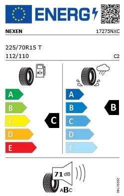 Opony dostawcze letnie NEXEN ROADIAN CT8 225/70R15C 112T