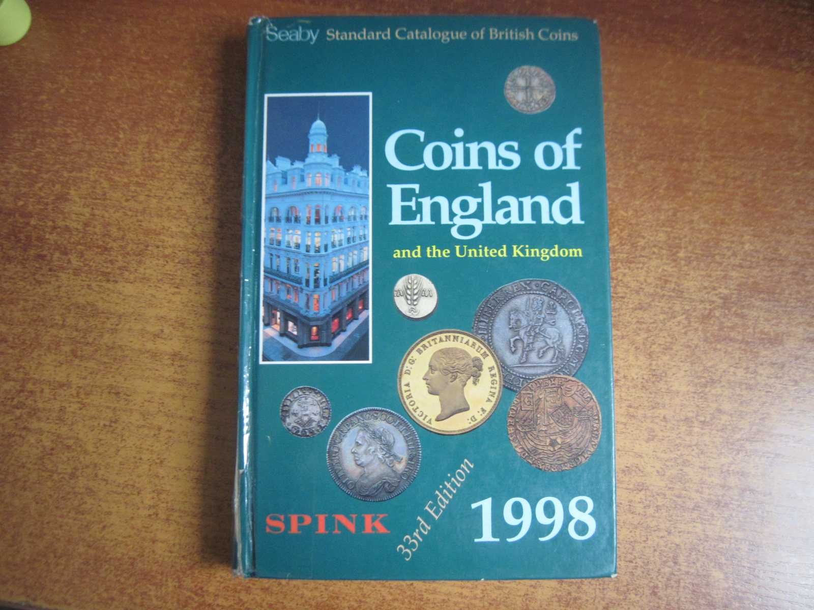 Каталог монет Англии. Спинк. Coins of England and UK 1998 Spink