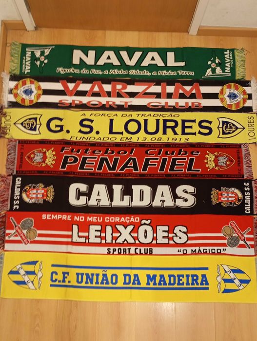 Cachecol - vários clubes de futebol nacionais novos, pede o teu!