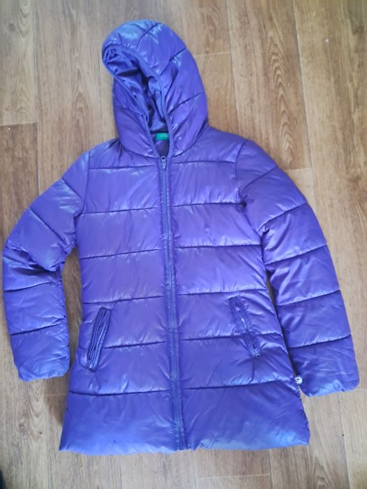 Зимова куртка 11-12 р дівчинці