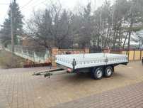 Przyczepa Platforma BORO*DMC 2000KG *Otwierane Burty *2015R* VAT 23% *