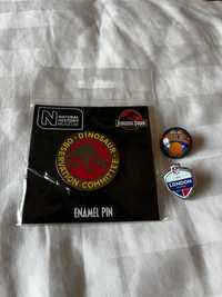 Kit 3 Pins (Jurassic Park + NFL London Games + New York Knicks)