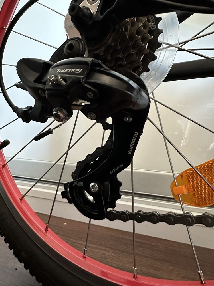 Rower młodzieżowy VW GTI MTB 24”, czarny mat.