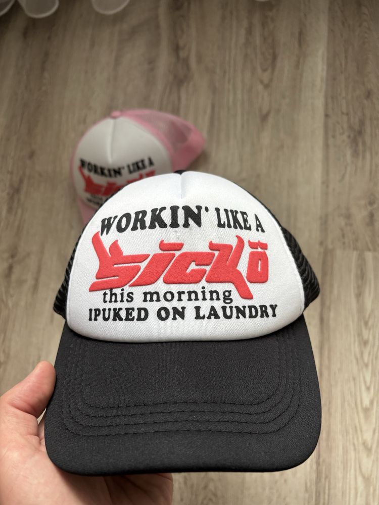 Sicko Working Like a Sicko Trucker Hat Atlanta Exclusive