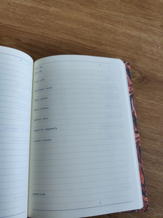 Agenda / check list livros