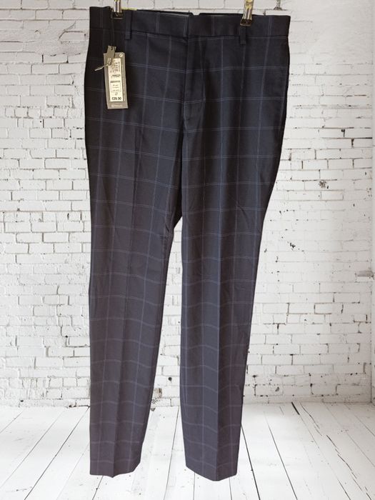 M&S, slim fit,новые мужские брюки W28L33