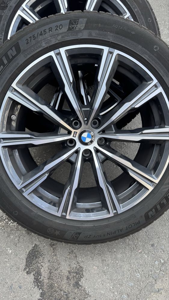 Диски с резиной всборе BMW X5 X6 G05 G06 R20