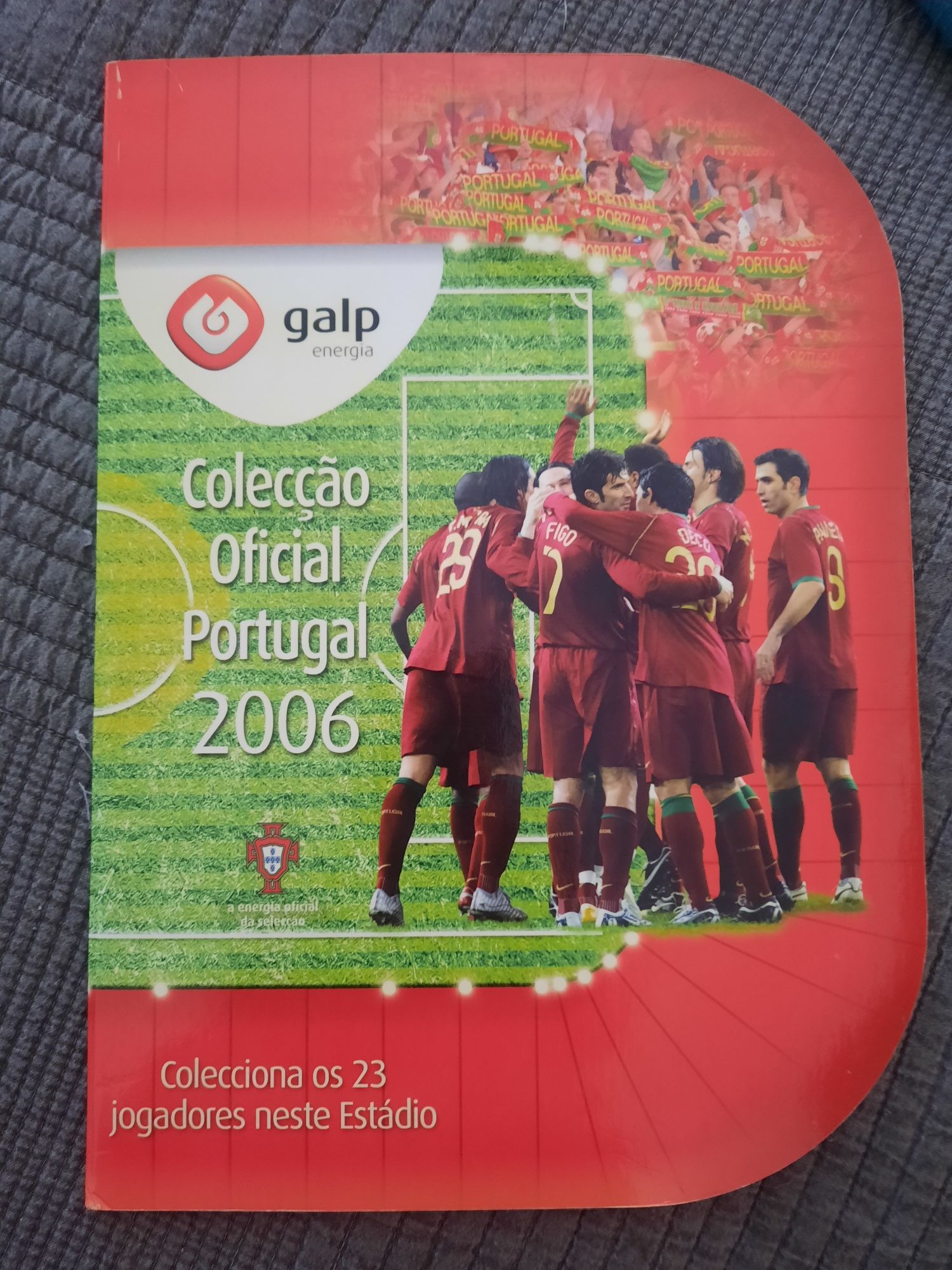 Coleção oficial Portugal 2006 cromos íman