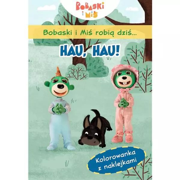 Bobaski i Miś robią dziś...Hau hau! KS66324 Trefl. Trefl Books