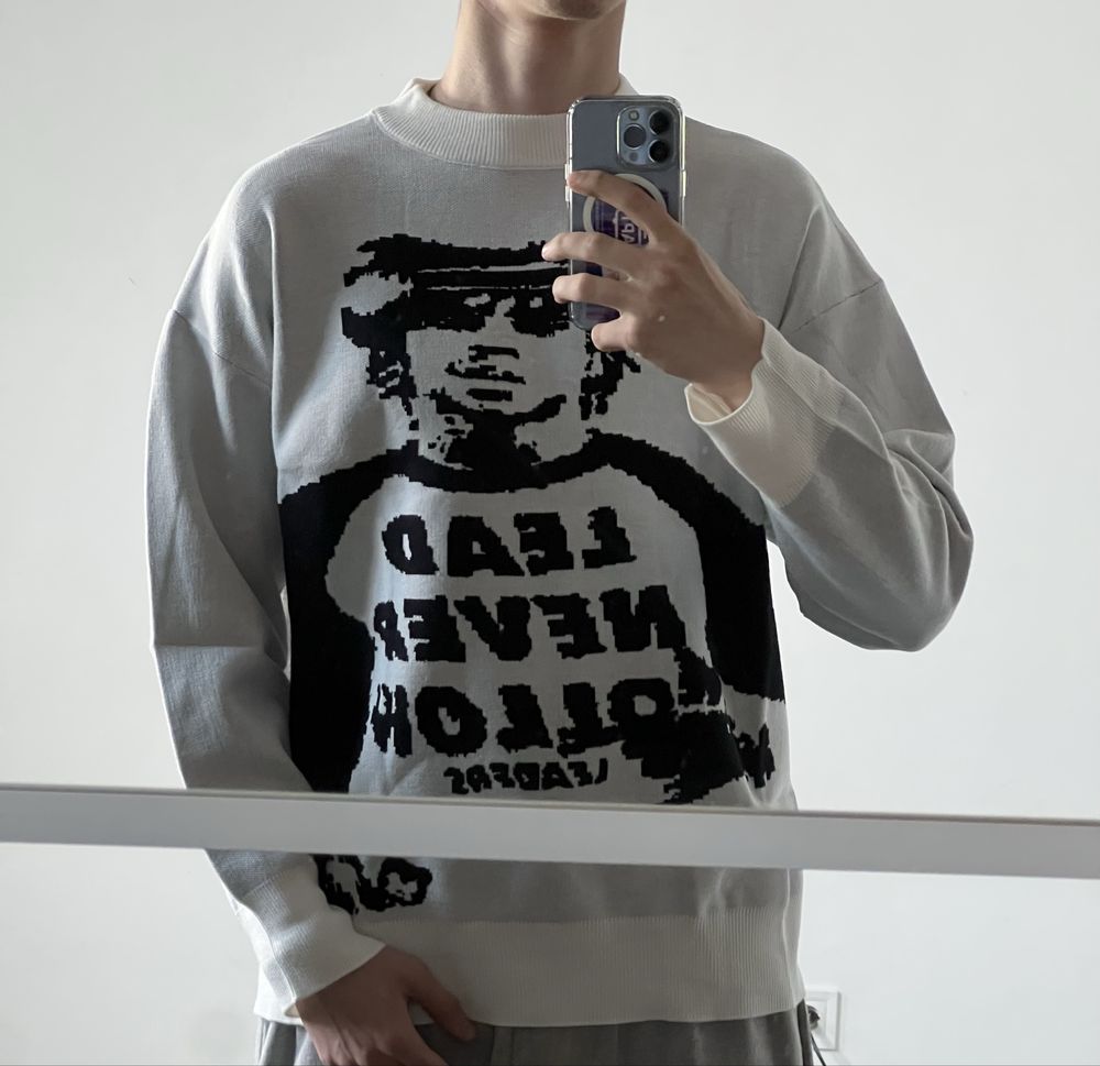 Світшот Chief keef LEAD NEVER FOLLOW LEADERS чіф кіф светр кофта худі