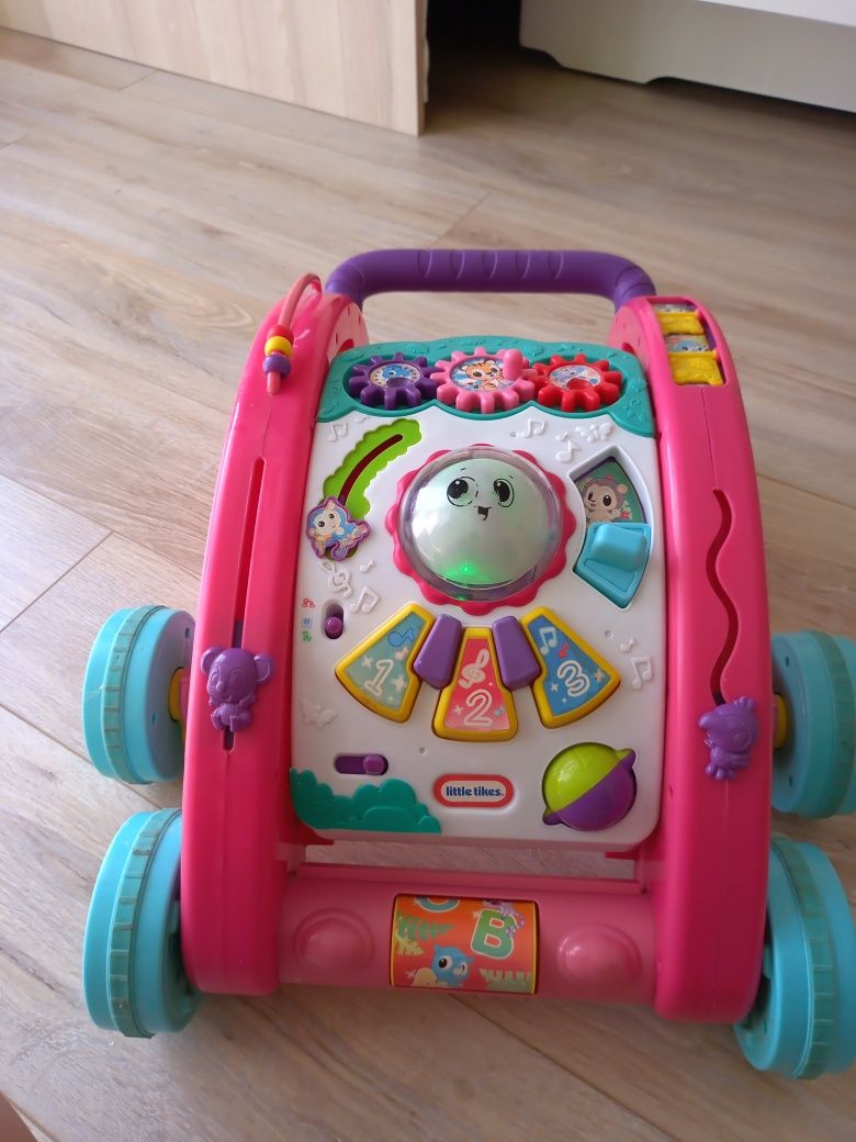 Chodzik little tikes różowy