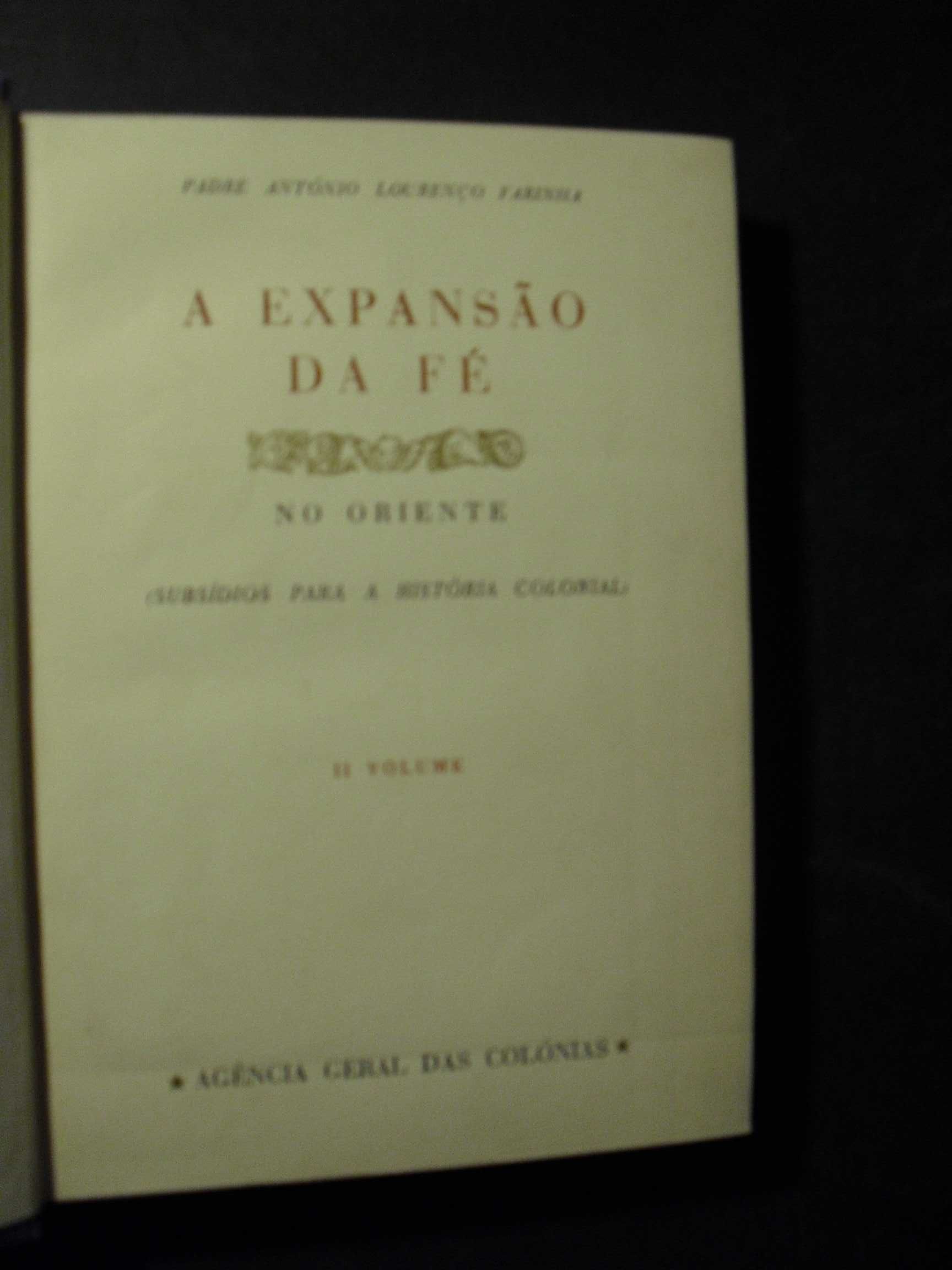 Farinha (Padre António Lourenço);A Expansão da Fé no Oriente