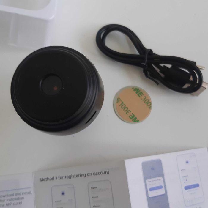Mini Camera Video Segurança HD Wireless IP Smart Home Nova