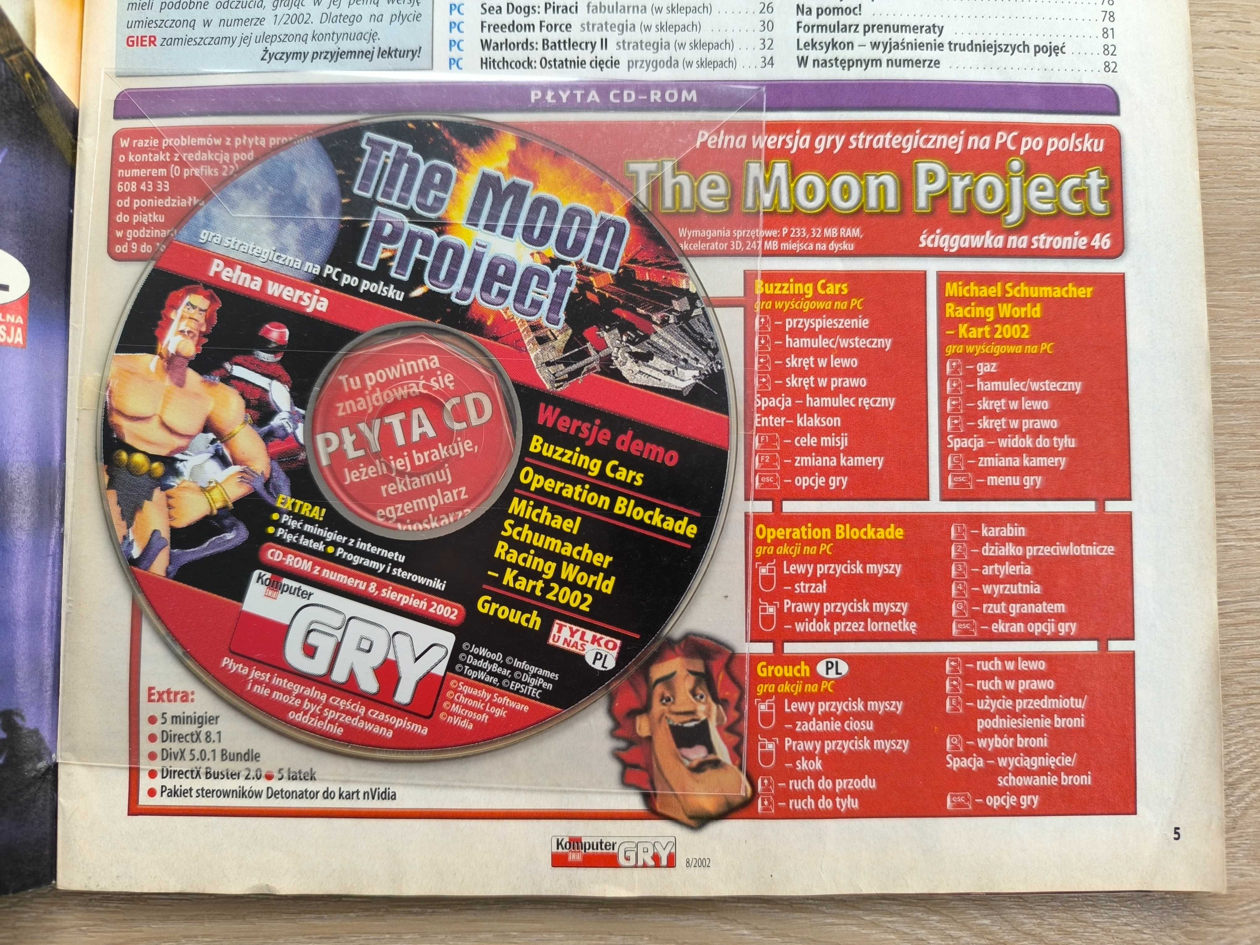 The Moon Project [PC] (PL) Komputer Świat Gry 08/2002