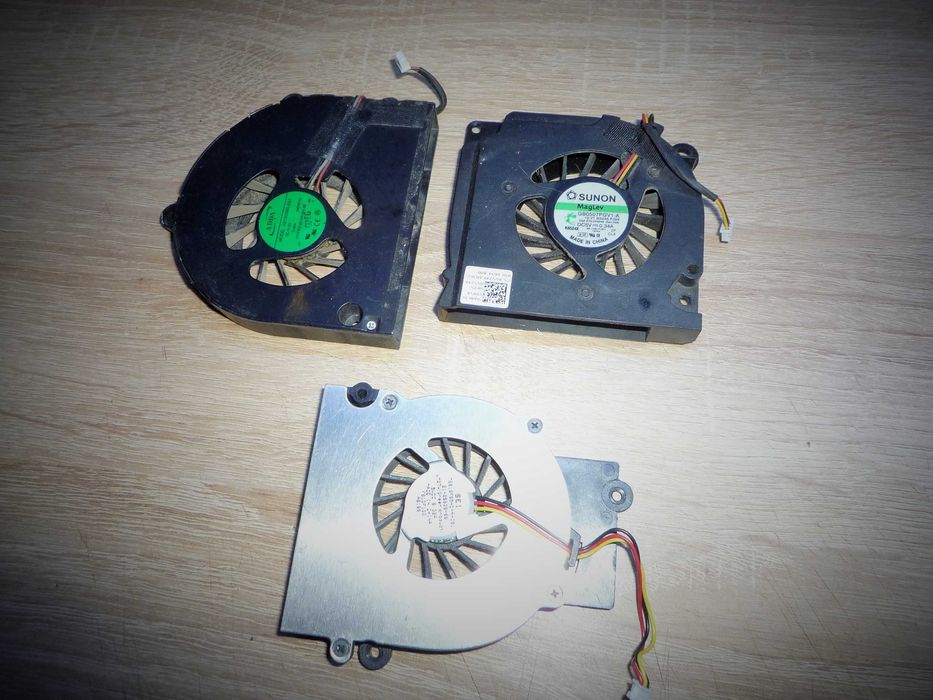 куллера к ноутбукам 3шт. с регулировкой по 200 грн.