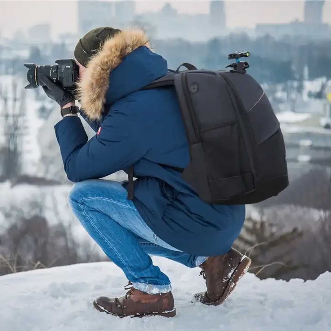 Стильный рюкзак для фототехники фоторюкзак с креплением для штатива