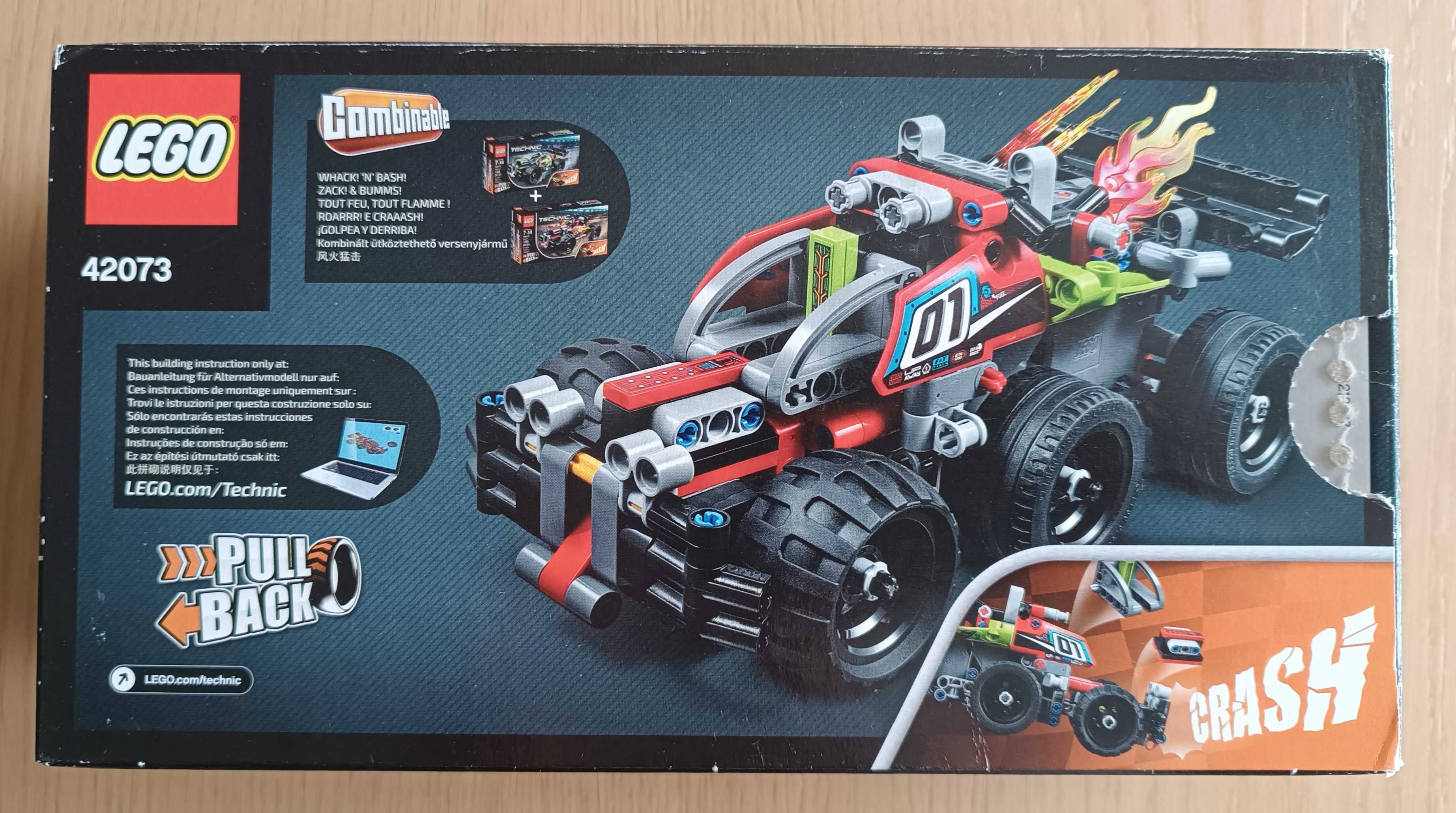 LEGO Technic 42073 Czerwona Wyścigówka Stan Idealny