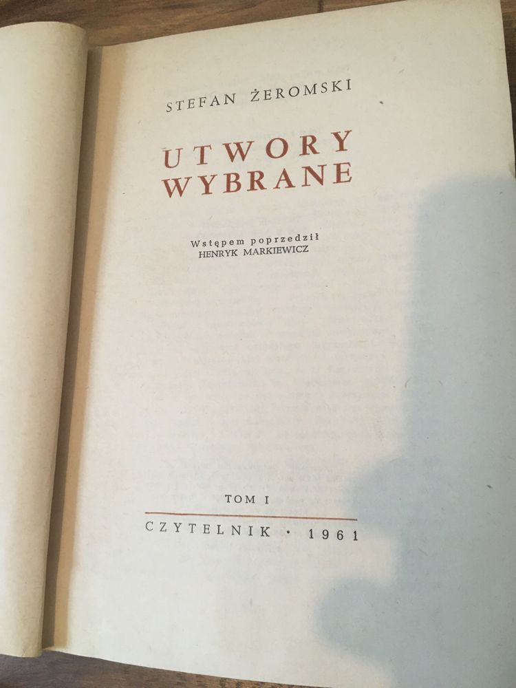 Stefan Żeromski - Utwory Wybrane T. I-IV