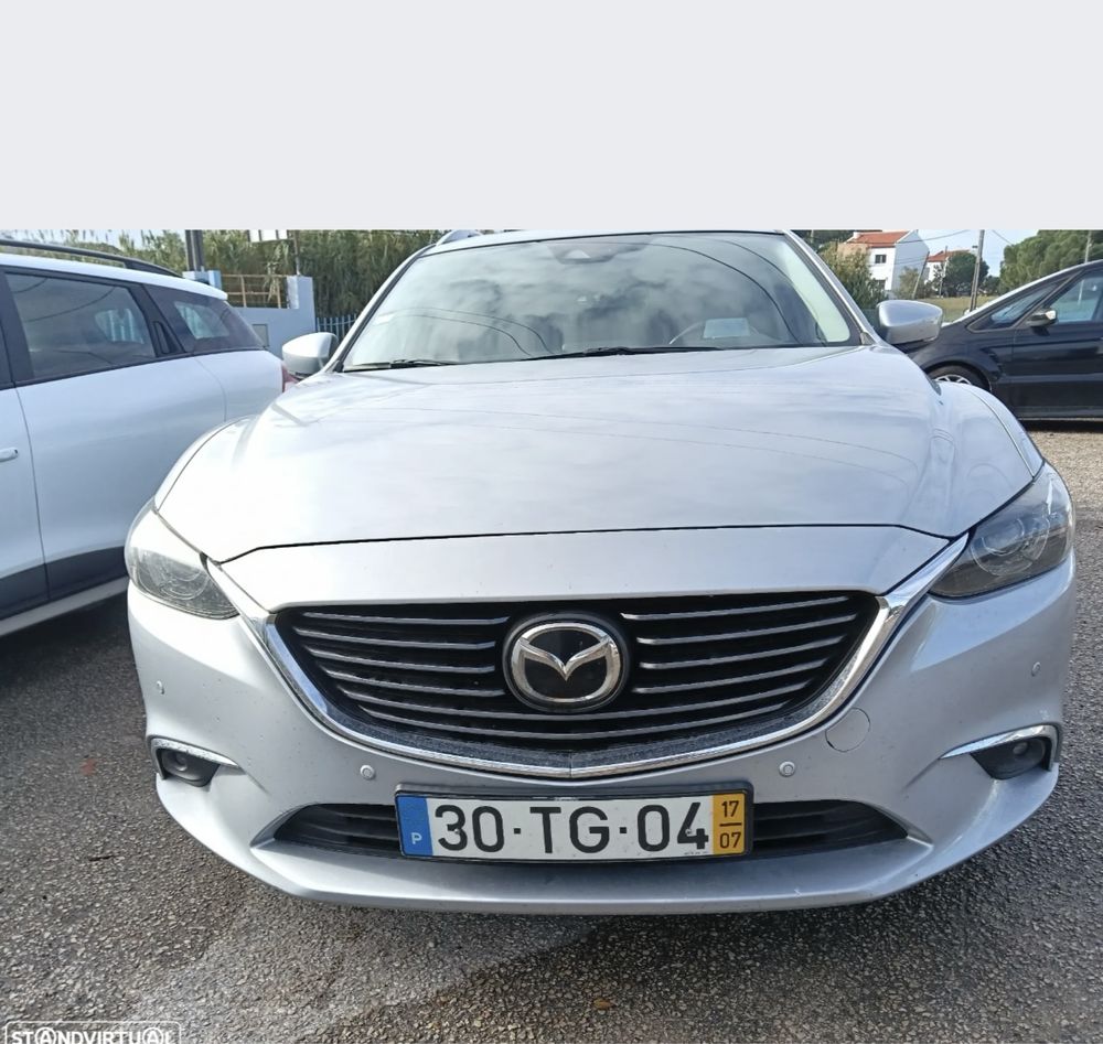 Mazda 6 M6 SW 2.2 sky-d excellence AT P.leather White+cruise