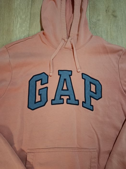 Bluza GAP – brzoskwiniowa, z kapturem, unisex