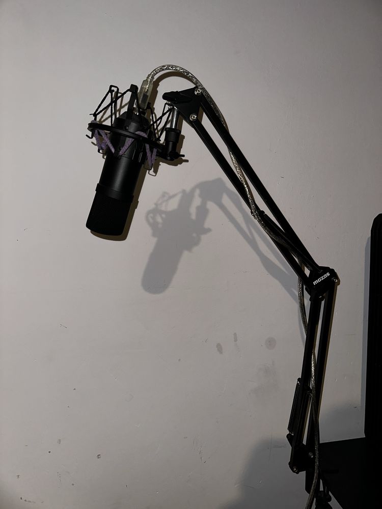 Mikrofon ze statywem