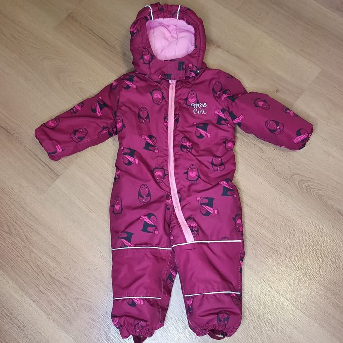 Комбінезон зимовий  термо 80-86р, комбінезон для дівчинки
