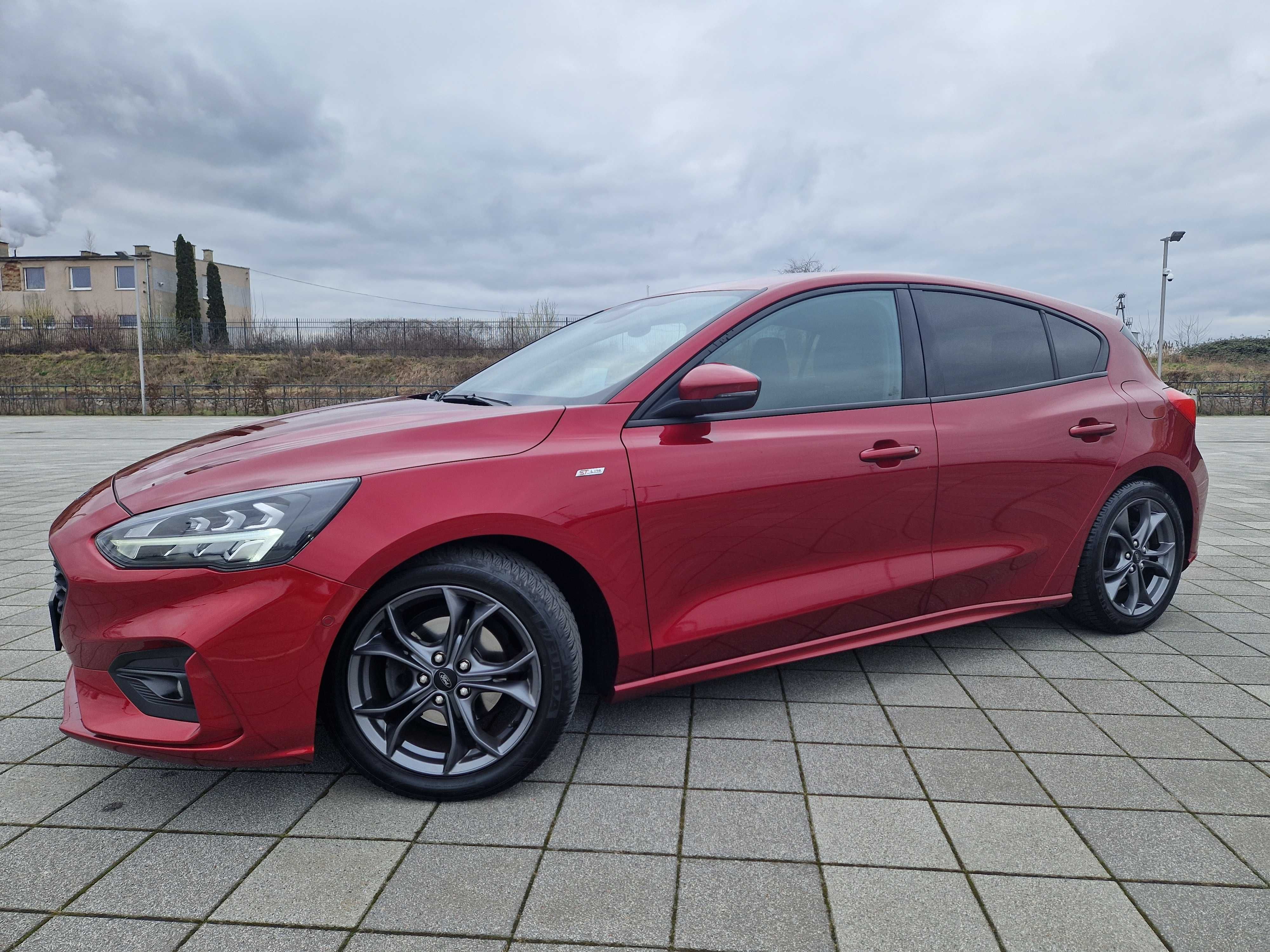 Ford focus mk 4 st-line 2018 z salonu, PL, 1 właściciel, bezwypadkowy