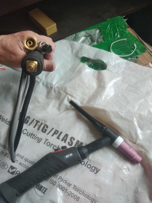 горілка оргонова бінцель 3м. до сварочного апарату(аргонодугового)нова