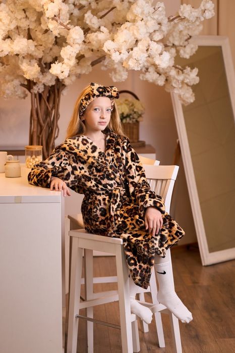 Теплий халат  підлітковий подарунок дітям