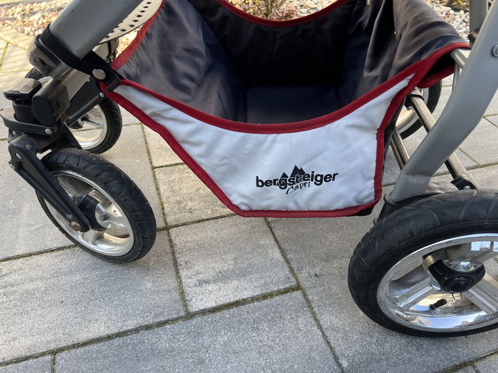 Ładny wózek dziecięcy 3w1 Bergsteiger Capri