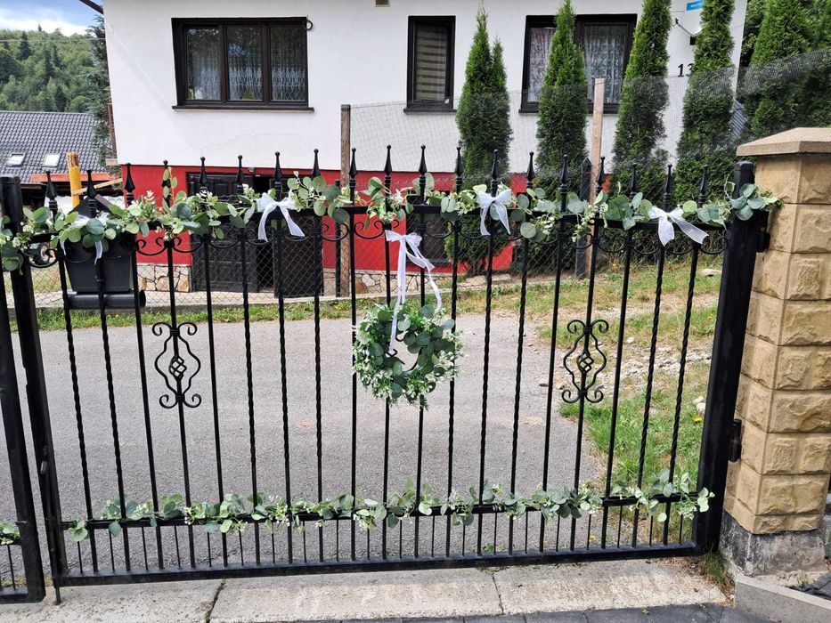 Komplet 5 sztucznych girland eukaliptusowych