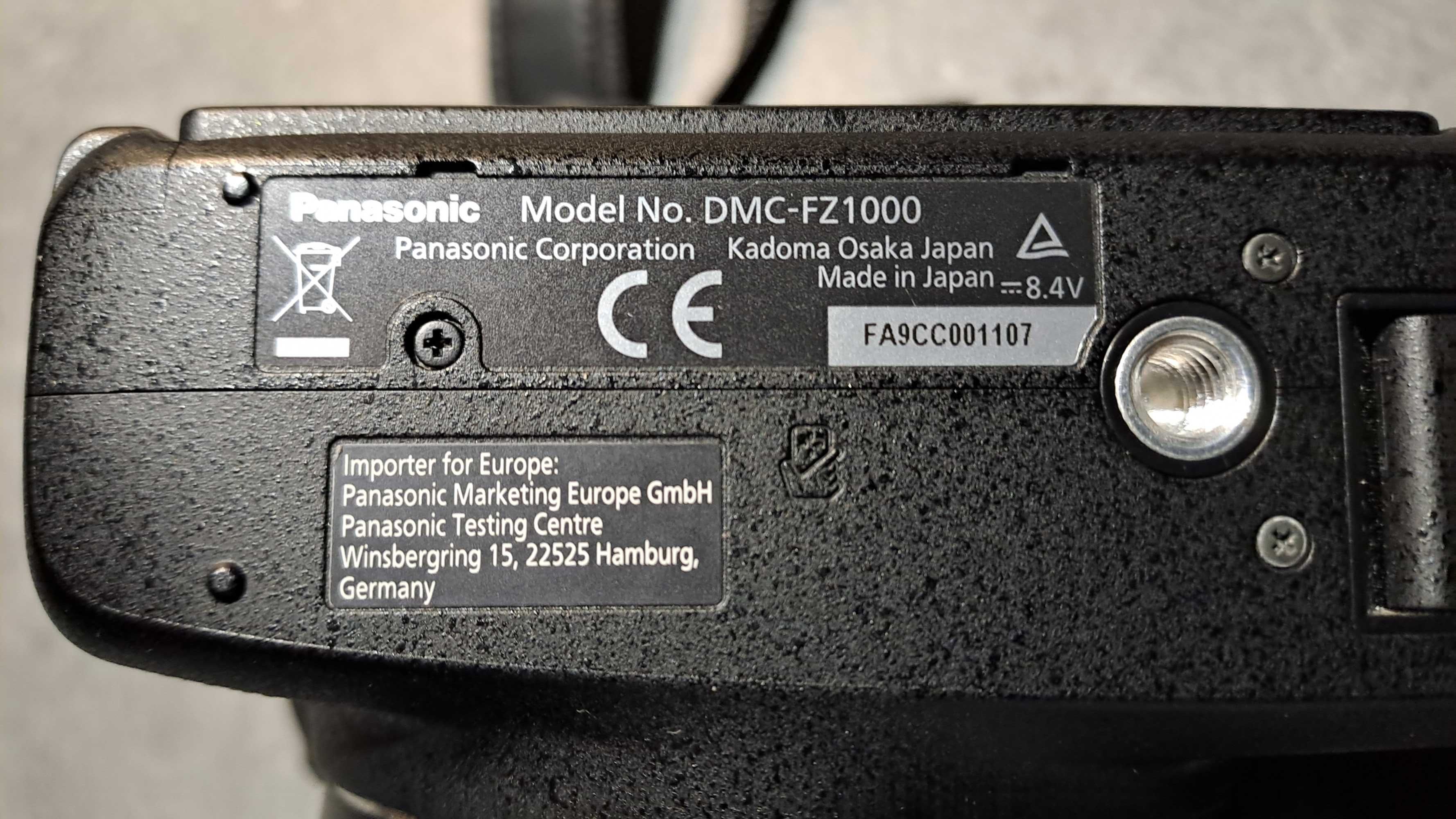 Aparat Panasonic Lumix DMC-FZ1000 16x zoom 20.1 MP 4K jak nowy #lumix
