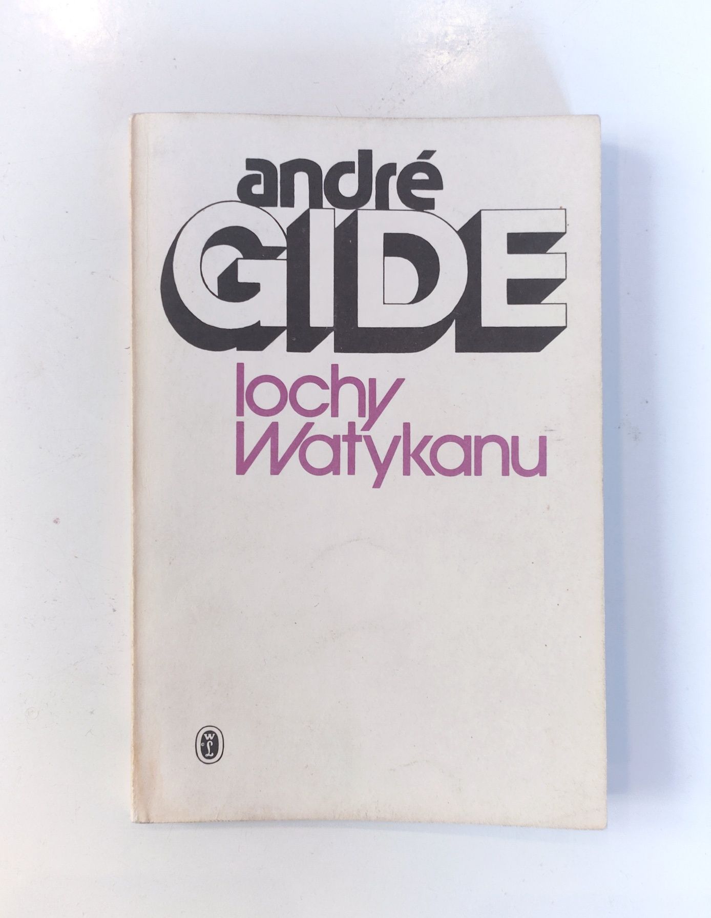 Andre Gide "Lochy Watykanu" książka retro antyk PRL