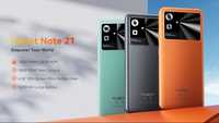 Смартфон CUBOT NOTE 21 6+6/128GB Black, green, orange новые запечатан
