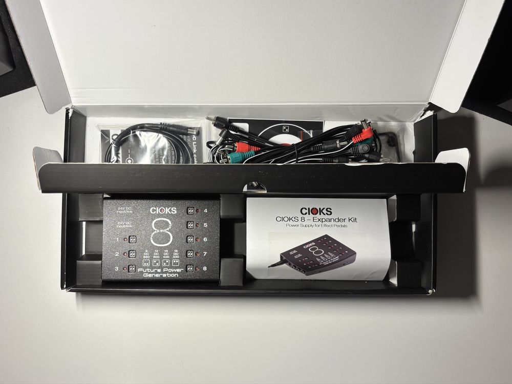 CIOKS 8 Power Supply zasilacz do efektów gitarowych expander