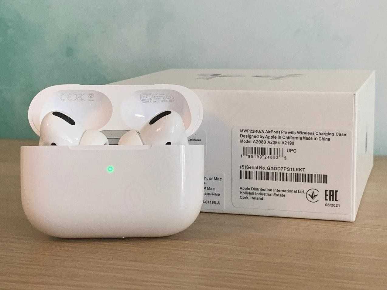 Безпровідні Навушники airpods Pro найвищої якості +чохол