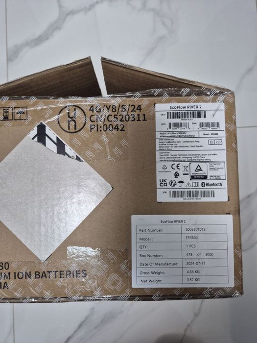 Зарядна станція EcoFlow RIVER 2 (ZMR600-B-EU)