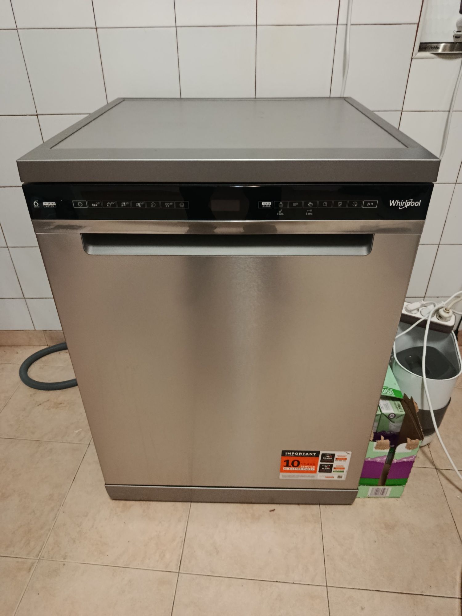 máquina de lavar louça whirlpool