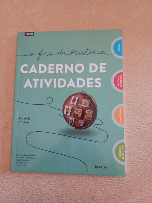 O Fio da História 7 - História - 7º ano - Caderno  (NOVO)