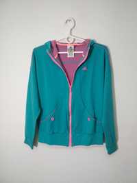 Adidas rozpinana bluza z kapturem XS