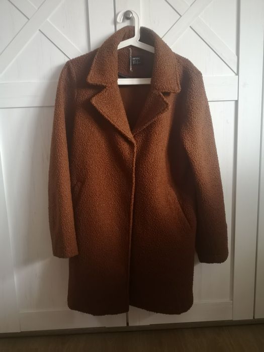 Płaszcz karmelowy 42 jak nowy