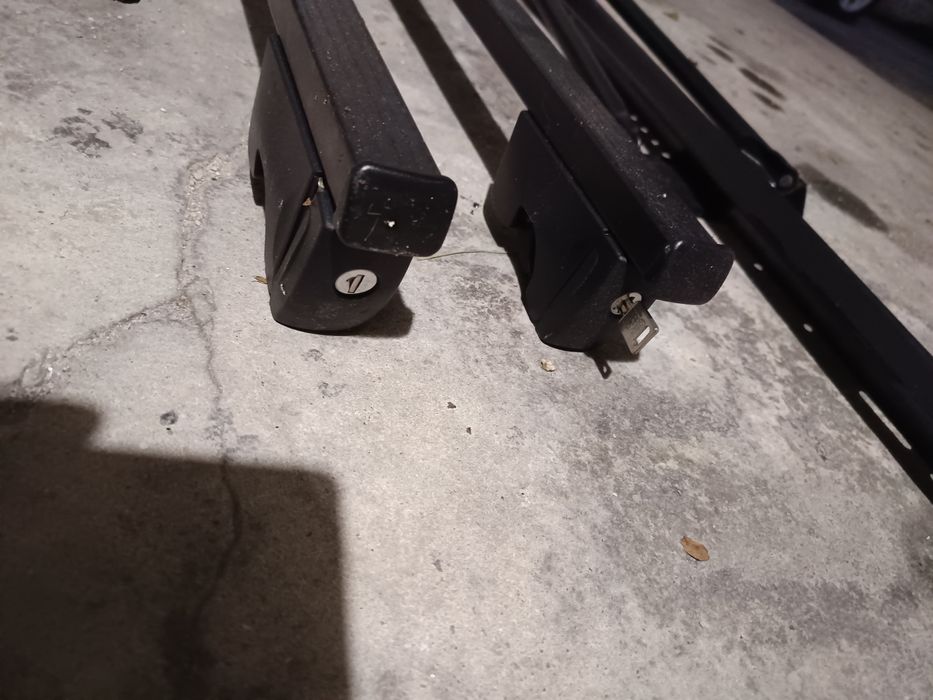 Barras tejadilho c/ suporte para 1 bicicleta