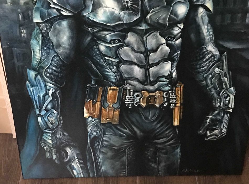 Obraz BATMAN Zbigniew Jakubowski 100/70 cm akryl olej