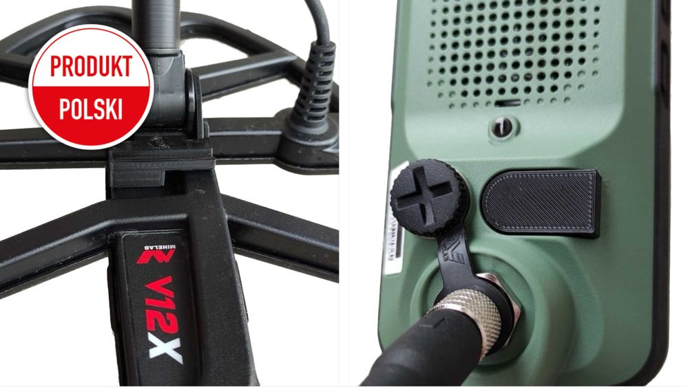 Minelab X-Terra PRO wzmocnienie sonda cewka V12X osłona portu zestaw
