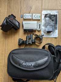 Kamera sportowa SONY Action HDR-AS200V - pilot, obudowa, WiFi, stan id