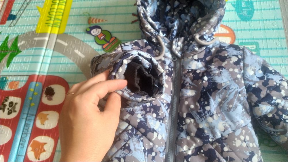 Зимова дитяча куртка для хлопчика