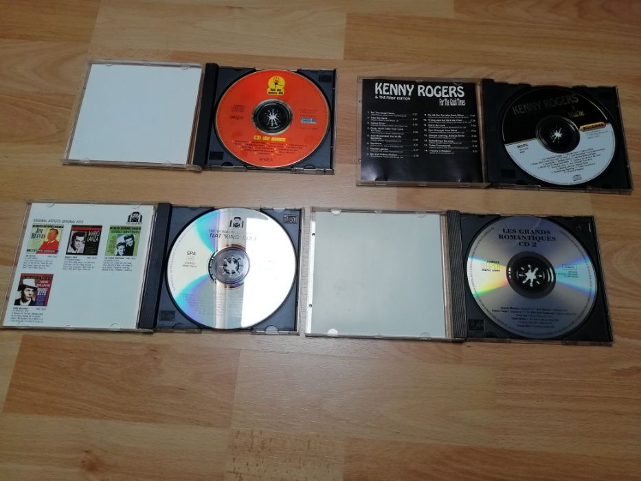 4 CD's de Música Romântica